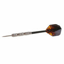 12 Pack Steel Tip Darts Set 22 Grams with Nonslip Iron Barrel- Aluminum Dar H9Q2