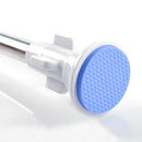 Quick-Fit Metal Extendable Telescopic Shower Curtain Rail Bath Pole Rod Spring