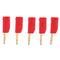 2mm Banana Unshrouded Stackable Plug Red Connector Insulated Black/Red 10PCS