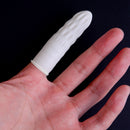 100X rubber latex finger cots eyebrow extension gloves eyelash extension tool!E