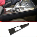 Carbon Fiber Abs Plastic Interior Multimedia Panel Cover Trim For Bmw 3 Ser H8Q1