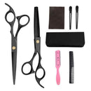 8Pc Professional Salon Hair Cutting Scissors Thinner Barber Shears  Set Kit