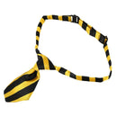 Dog Cat Pet Collar Accessory Bow Tie Necktie Black Orange