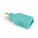 1PCS USB Female in to Male Adapter Converter for PS1 Computer Keyboard Mouse â„–[