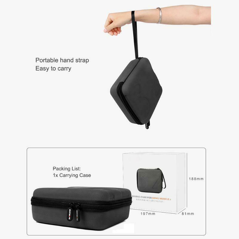 Hard EVA Storage Bag Protetive Carrying Case for OSMO Mobile 3 Gimbal Stabilizer