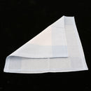 Set of 12 Plaid Pattern Handkerchief Pocket Square Hanky Party Suits Hankies