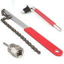 Bike Cassette Removal Tool with Chain whip and Auxiliary Wrench Bicycle Spr X9G3