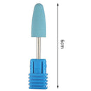 Blue Silicone Nail Polishing Head Polishing Machine Electric Grinding Machi