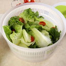 Vegetable Dryer Household Plastic Salad Spinner Bowl Kitchen Strainer Tools A
