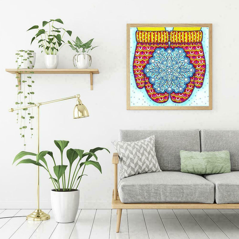 5D DIY Special Shaped Diamond Painting Snowflake Cross Stitch Mosaic Kits