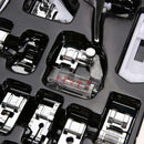 42 PCS Domestic Sewing Machine Presser Foot Snap On For Brother Singer Set Kits