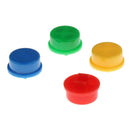 25pcs Tactile Push Button Touch Micro 12x12x7.3mm Round Keycap Assorted Kit