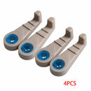 4Pc Beige Car Back Seat Back Headrest Hanger Holder Hook Hanging for Luggage Bag