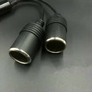 Hot 12V Power Dual Car Cigarette Lighter Socket Plug Adaptor Charger Splitter A+