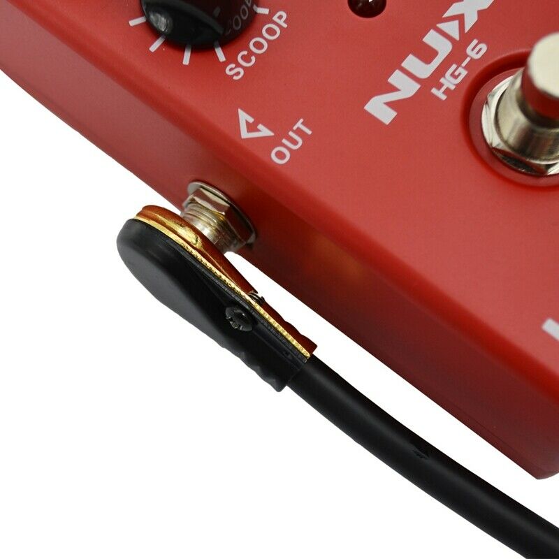 Guitar Patch Cables Right Angle, 30cm 1/4 Instrument Cables for Effect Peda