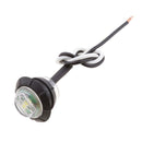 White Universal Trailer Truck RV Round LED Marker Clearance Light Lamp