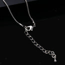 Unique Ladies Woman's Crystal Golf Necklace College Charms Sports Jewelry