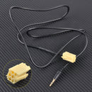 3.5MM AUX Input Adapter Cable fit for Peugeot 206 207 307 308 Citroen Sega RD9
