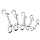 4Pcs/Set Scuba Dive Deluxe 3.54'' Stainless Steel Double Ended Snap Bolt Clip