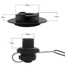 12 Pieces Air Valve Caps Inflatable Kayak Boats Boston Valve Raft Universal
