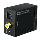 Digital Signal to Analog Audio Converter Coaxial Decoder+USB Cable