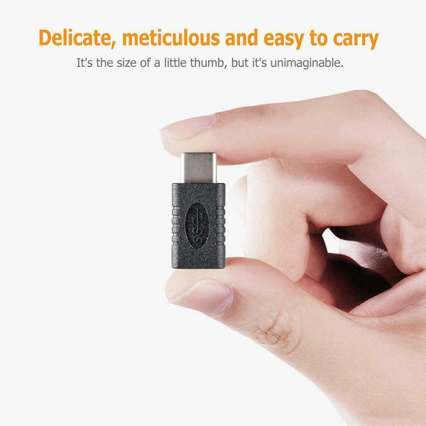 Type-C USB-C Male to Female Adapter Charging Data USB3.1 Converter Extender #gib