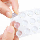 24pcs/Set Top  Transparent Silicone Shock Absorber Soft Cushion for Closestool