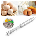 Egg Whisk Blender Stirrer Mixer Kitchen Tool Eggbeater with Ball Stainless A9R5