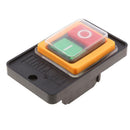 KAO-5M On Off Start Stop Water Proof Push Button Switch 10A 380V AC 75x52mm