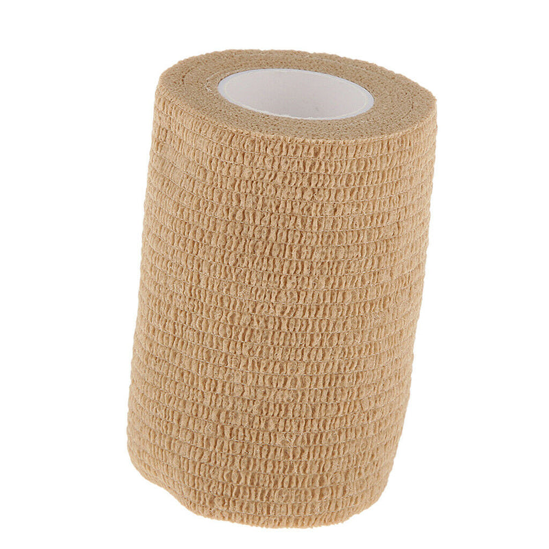2pcs Self Adhesive Elastic Bandage Tape Roll First Aid Treatment Gauze Wrap