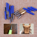 10pcs 30 Degree 0.2mm Titanium Coated Carbide PCB Engraving CNC Bit Router Tool