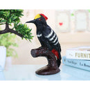 Artificial Feather Vivid Home Garden Decor Ornament Woodpecker Garden Tool
