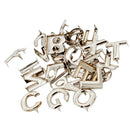 52Pcs English Letter Claw Studs Rivets for Costumes Leathercraft Accessories