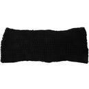 Scarf Winter Knitted Wool Scarf (black)