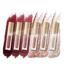 6 Colors Matte Lip Gloss Makeup Lipstick Set Lipstick Liquid Glitter Eyesha C3Y8