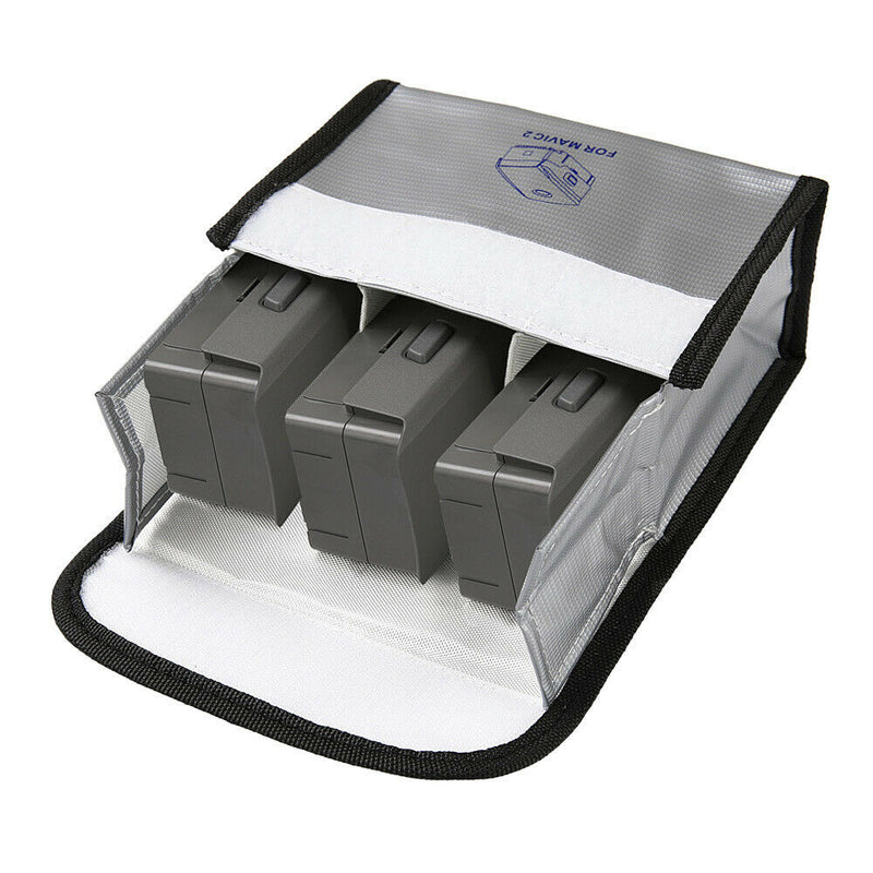 Professional Lipo Safe Hold 3x Battery Explosion-proof Case Bag for DJI MAVIC 2