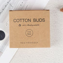 100x Double Head Bamboo Cotton Swab Makeup Buds Wood Sticks Nose Ears Cleanin Hn