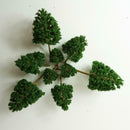 18pcs HO OO Scale Train Railroad Diorama Scenery Scene