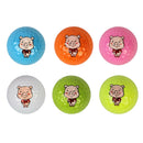 6x Premium Outdoor Golf Balls Super Soft Feel Cute Pig Pattern, For Kids