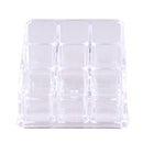 9 Holes Acrylic Cosmetic Organizer Makeup Drawer Holder Clear Storage Case BX