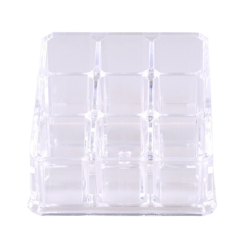 9 Holes Acrylic Cosmetic Organizer Makeup Drawer Holder Clear Storage Case BX