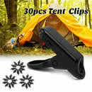 30Pcs Alligator Clip Outdoor Tent Windproof Clamp Survival Tighten Tool Awn