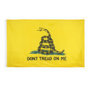 Don't Tread On Me Gadsden Flag Canvas Header Tea Party Flags Polyester 3 X 5 _