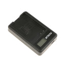 EN-EL15 Battery and Smart LCD Display USB Charger for Nikon D750 D7200 D7000