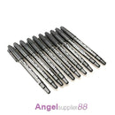 10PCS Fine Dual Heads Marking Pen Marker Waterproofink Thin Nib Black