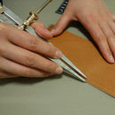 Leather Craft Rotating Craft Tool Diy Wing Divider Adjustable Steel Leather G9B1