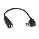 USB Jack to 3.5mm Headphone Earphone Headset Adapter Audio Cable Cord Lead BX