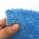 Plush Microfiber Edgeless Towel 40*40cm Scratch Free For Auto Super Washing O0K2