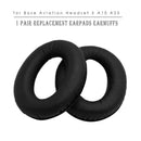 1 Pair Replacement Earpads Earmuffs for Bose Aviation Headset X A10 A20