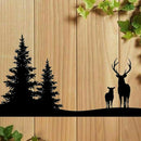 Deer Forest Carbon Steel Cutting Die Stencil Mold DIY Scrapbooking Paper Cards